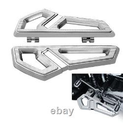 Driver Floorboard Footboard Fit For Harley Touring Road King Street Glide 00-24