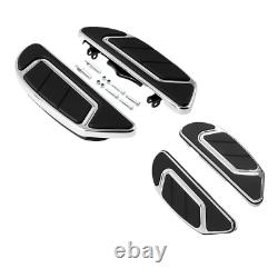 Driver Passenger Floorboard Fit For Harley Touring Road King Street Glide 86-22