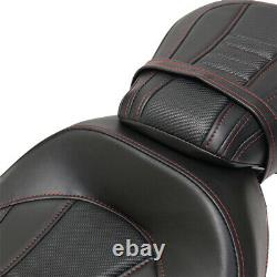 Driver Passenger Low-Profile Seat For Harley Touring CVO Road King Street Glide
