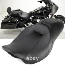 Driver Passenger Low-Profile Seat For Harley Touring Road King Street Glide FLHX