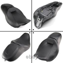 Driver Passenger Low-Profile Seat For Harley Touring Road King Street Glide FLHX