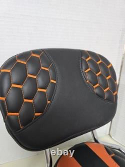 Driver Passenger Low-Profile Seat Harley Touring Road King Street Glide 09+ OEM