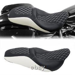 Driver Passenger Pillion Seat Fit For Harley Road King Street Glide 2009-2022 17