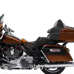 Driver Passenger Seat & Backrest Fit For Harley Road King Street Glide 2014-2023