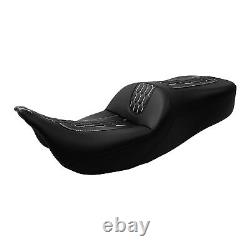 Driver Passenger Seat Fit For Harley Touring Street Road Glide Road King 2009-Up