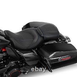 Driver Passenger Seat Fits For Harley Touring Road King Street Glide 2009-2024