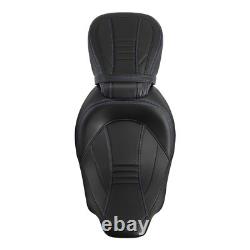 Driver Passenger Seat Fits For Harley Touring Road King Street Glide 2009-2024
