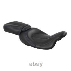 Driver Passenger Seat Fits For Harley Touring Road King Street Glide 2009-2024