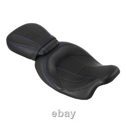 Driver Passenger Seat Fits For Harley Touring Road King Street Glide 2009-2024