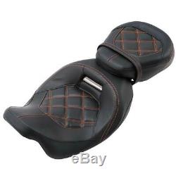Driver Passenger Seat For Harley CVO Road King Street Glide Special 2009-2020 19