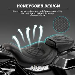 Driver Passenger Seat For Harley Road Glide Road King Street Glide 2009-2023