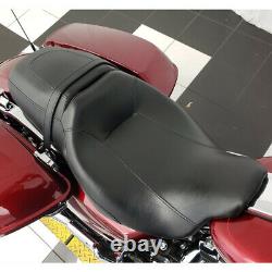 Driver Passenger Seat For Harley Touring Street Glide Road King FLHR FLHX 08-21