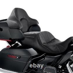 Driver Passenger Seat For Harley Touring Street Glide Road King FLHR FLHX 09-UP