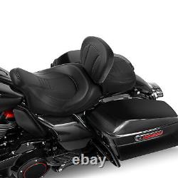Driver Passenger Seat & Rider Pad Fit For Harley Road King Street Glide 09-23 22