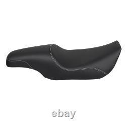 Driver Passenger Seat Two-Up Low-Profile Fit For Harley Road King Street Glide