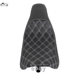Driver Passenger Seat Two-Up Low-Profile For Harley Road King 97-07 Street Glide