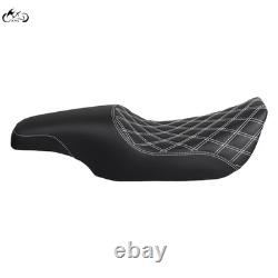 Driver Passenger Seat Two-Up Low-Profile For Harley Road King 97-07 Street Glide