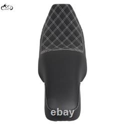 Driver Passenger Seat Two-Up Low-Profile For Harley Road King 97-07 Street Glide