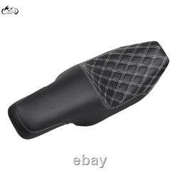 Driver Passenger Seat Two-Up Low-Profile For Harley Road King 97-07 Street Glide