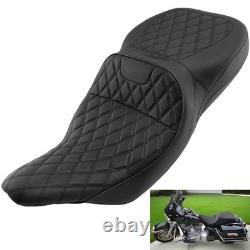 Driver Passenger Step-Up Seat For Harley Road King Street Glide 1997-2007