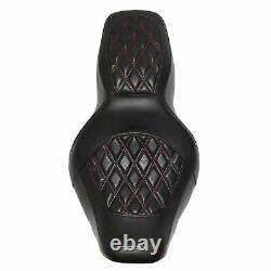 Driver Passenger Two-Up Seat For Harley Road King FLHR 97-07 Street Glide 06-07