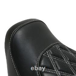 Driver Passenger Two-Up Seat For Harley Street Glide 06-07 Road King FLHR 97-07