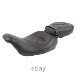 Driver Passenger Two-up Seat For Harley Road King Street Glide Road Glide 2009+