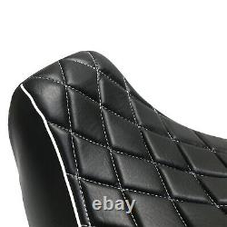 Driver Rear Passenger 2-Up Seat For Harley Touring Road King Street Glide 97-07