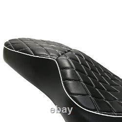 Driver & Rear Passenger Two-Up Seat For Harley Road King Street Glide 1997-2006