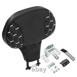 Driver Rider Backrest Fit For Harley Touring Road King Street Electra Road Glide