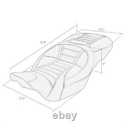 Driver Rider Passenger Seat For Harley Road King Street Electra Glide 2009-2023