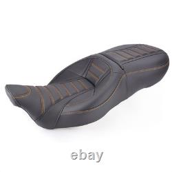 Driver Rider Passenger Seat For Harley Road King Street Electra Glide 2009-2023