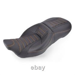 Driver Rider Passenger Seat For Harley Road King Street Electra Glide 2009-2023