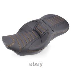 Driver Rider Passenger Seat For Harley Road King Street Electra Glide 2009-2023
