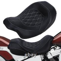 Driver Solo Seat Low-Profile For Harley CVO Street Electra Glide Road King 09-UP