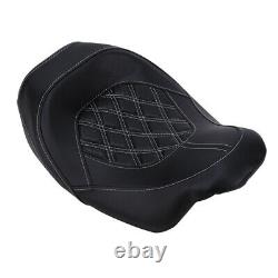 Driver Solo Seat Low-Profile For Harley CVO Street Electra Glide Road King 09-UP