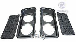 Dual 6x9 Speaker Lids For Harley Touring Saddlebag Road King Street Glide 94-13