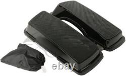 Dual 6x9 Speaker Lids for Harley Touring Saddlebag Road King Street Glide 1 Pair