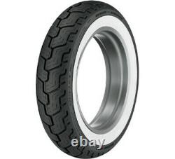 Dunlop White Wall Mu85b16 Harley D402 Rear Tire Electra Glide Road King Street