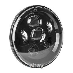 Eagle Lights Black 7 Gen 3 LED Headlight 14 23 Harley Road King Street Glide