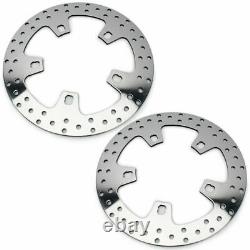 Enforcer Front Brake Rotors Hardware Kit Touring Bagger Street Glide Road King