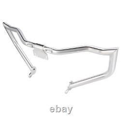 Engine Guard Crash Bar For Harley Road King Street Glide Electra Glide 2009-2023