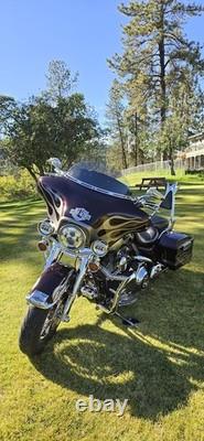 Engine Guard Highway Crash Bar 4 Harley Touring Road King Street Glide 1997-2008