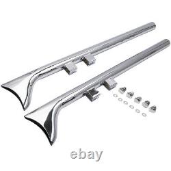 Exhaust Fishtail Muffler 36 for Harley Touring Street Glide Road King Ultra