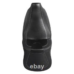 Extended Reach Road Sofa Two-UP Seat For Harley Electra Street Glide Road King