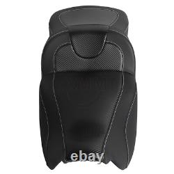 Extended Reach Road Sofa Two-UP Seat For Harley Electra Street Glide Road King