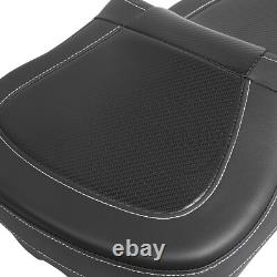 Extended Reach Road Sofa Two-UP Seat For Harley Electra Street Glide Road King