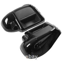 Fairing Lowers Vivid Black For 2014-2024 Touring Road King Street Glide