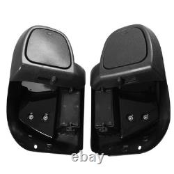 Fairing Lowers for Harley Road King Street Glide Road Glide Electra Glide Black