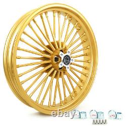 Fat Spoke Wheel Set 21x3.5 18x5.5 for Harley Road King Glide Street Glide 00-07